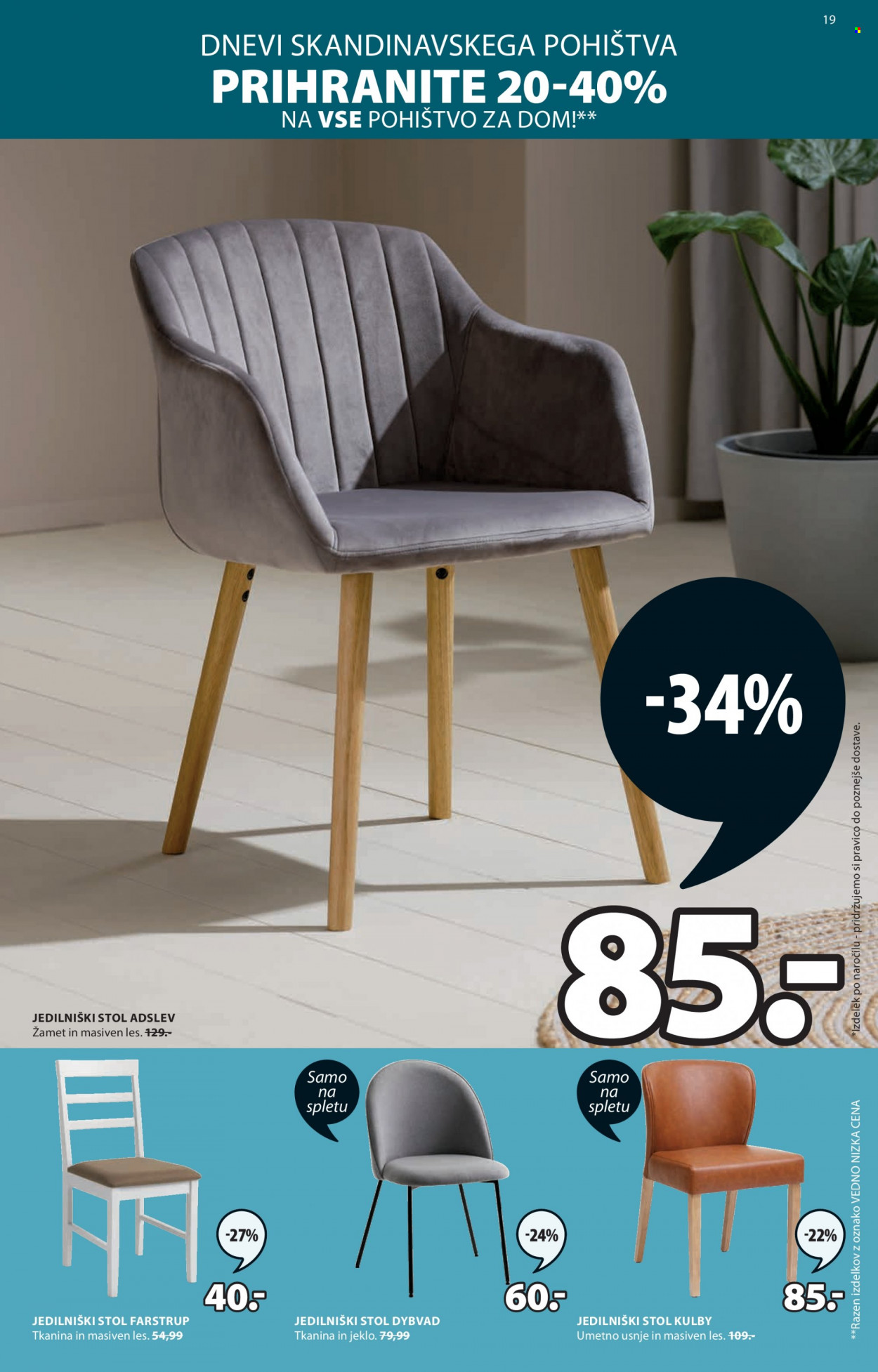 JYSK katalog - 8.9.2022 - 18.9.2022. Stran 19
