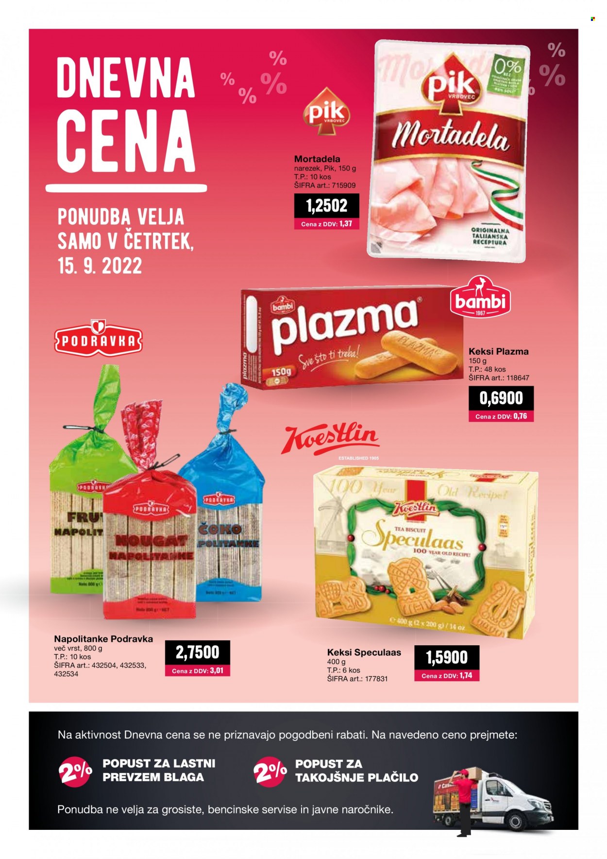 Mercator katalog - 15.9.2022 - 15.9.2022. Stran 1