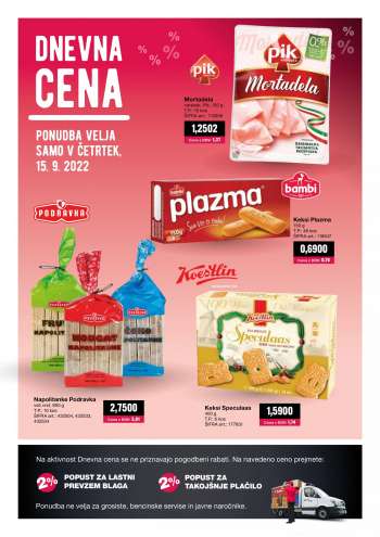 Mercator katalog - 15.09.2022 - 15.09.2022.