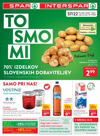 SPAR katalog - 14.09.2022 - 27.09.2022.