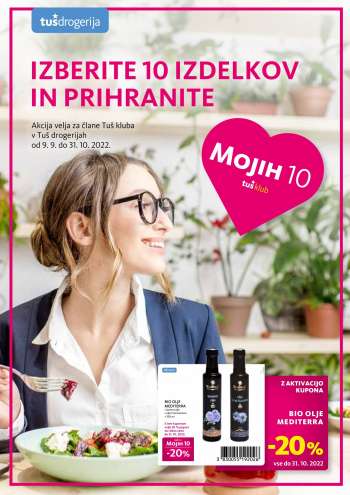 Tuš Drogeria katalog - 09.09.2022 - 31.10.2022.