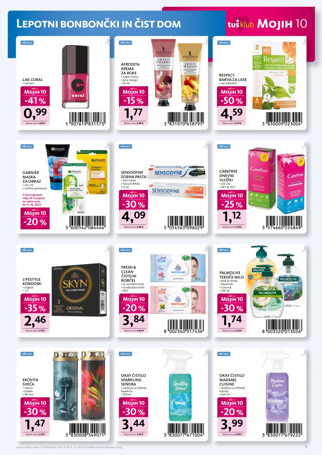 Tuš Drogeria katalog - 9.9.2022 - 31.10.2022. Stran 5