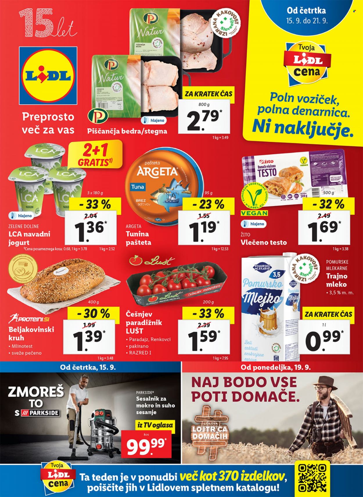 Lidl katalog - 15.9.2022 - 25.9.2022. Stran 1