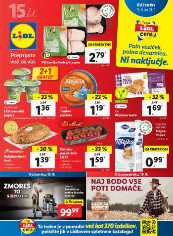 Lidl katalog - 15.09.2022 - 25.09.2022.