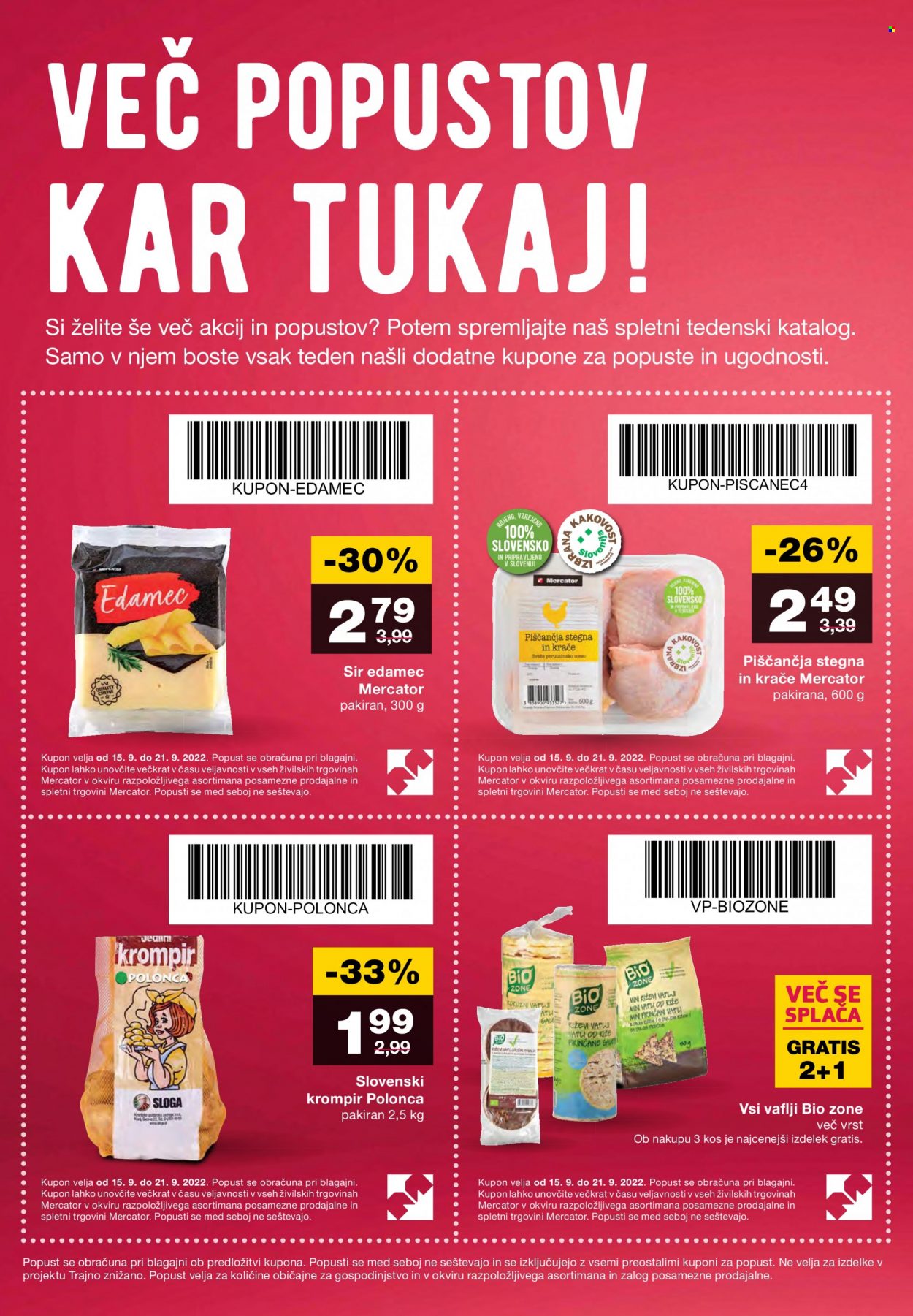 Mercator katalog - 15.9.2022 - 21.9.2022. Stran 2