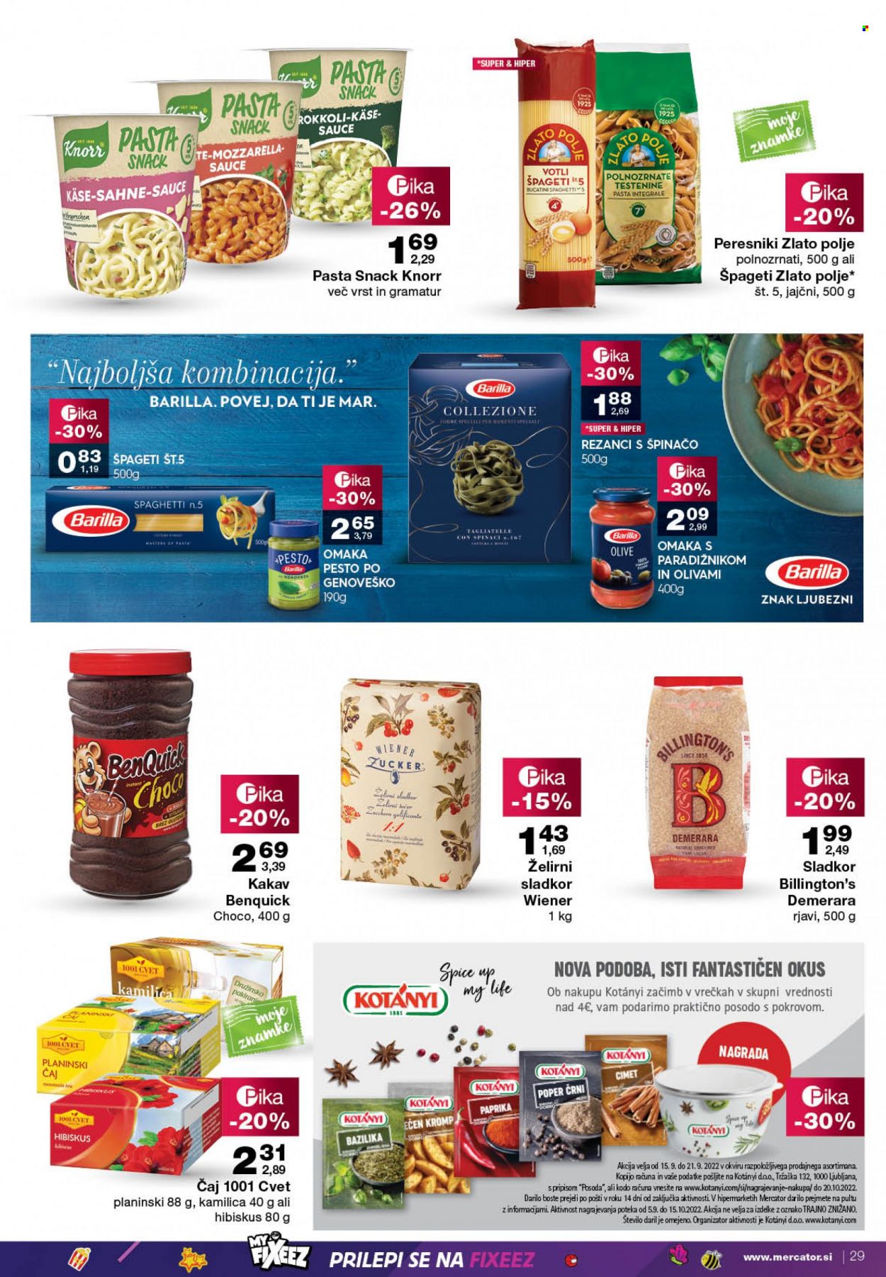 Mercator katalog - 15.9.2022 - 21.9.2022. Stran 31