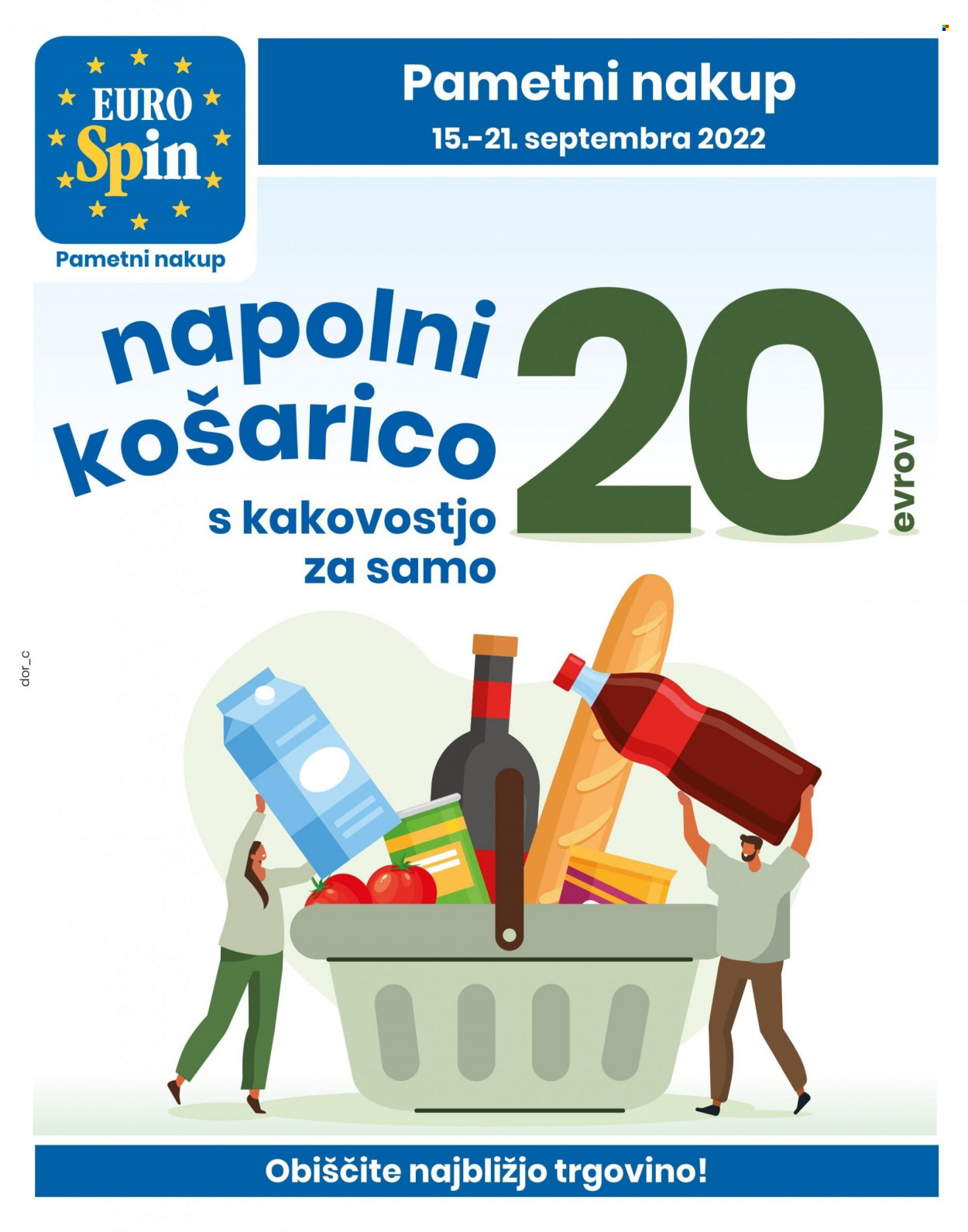 EuroSpin katalog - 15.9.2022 - 21.9.2022. Stran 1