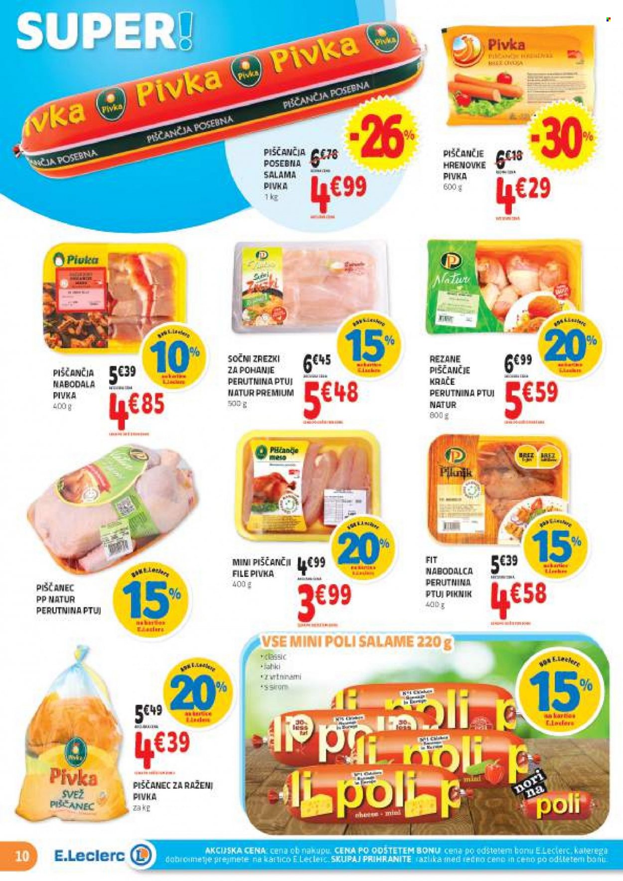 E.Leclerc katalog - 14.9.2022 - 24.9.2022. Stran 10
