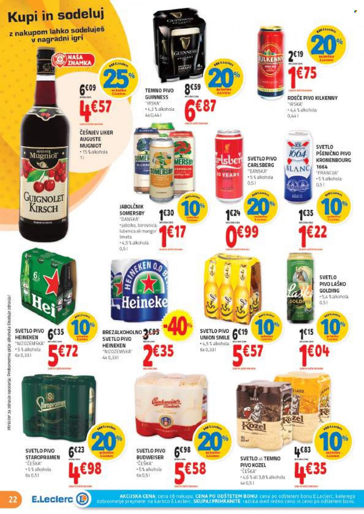 E.Leclerc katalog - 14.9.2022 - 24.9.2022. Stran 22