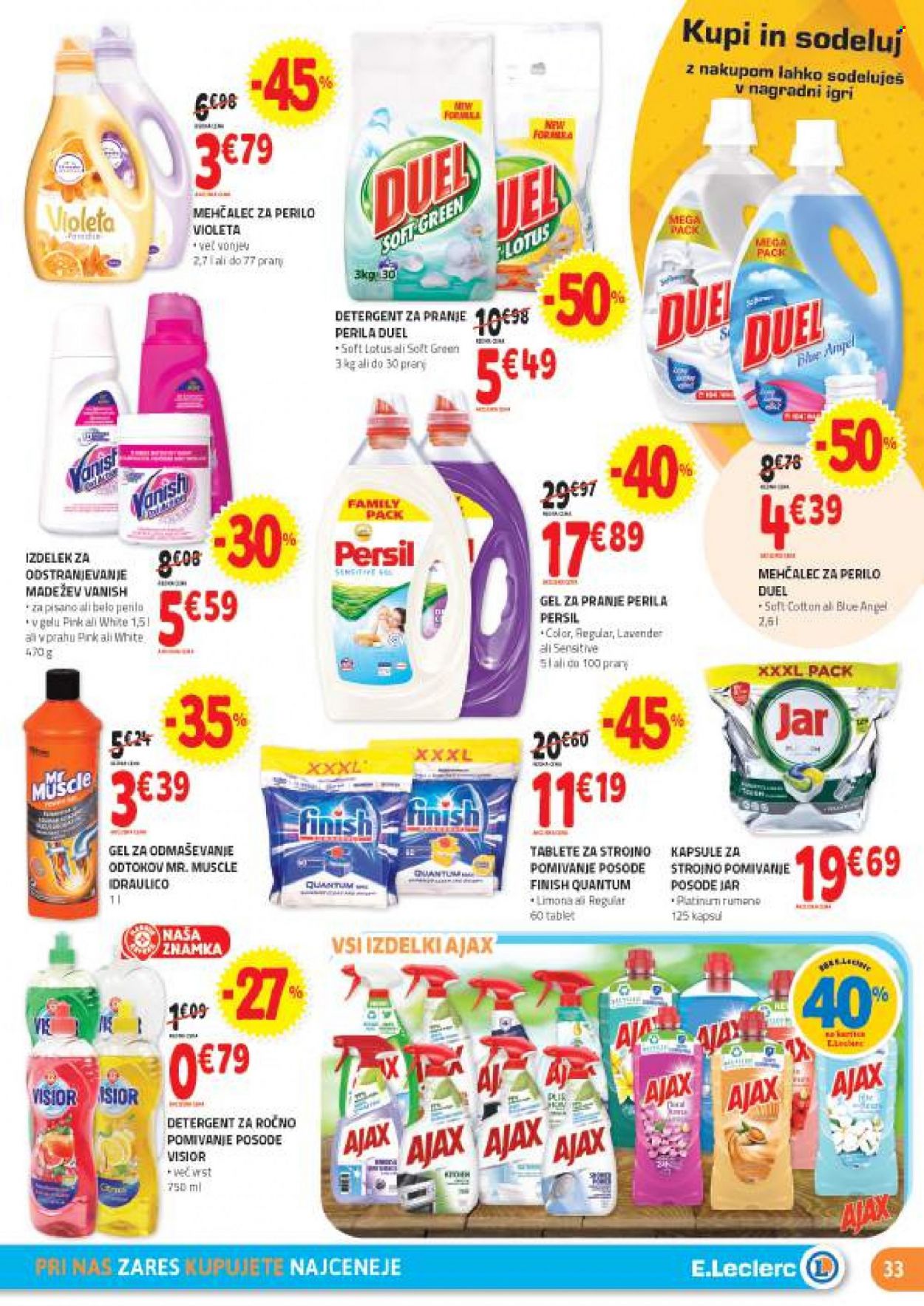 E.Leclerc katalog - 14.9.2022 - 24.9.2022. Stran 33