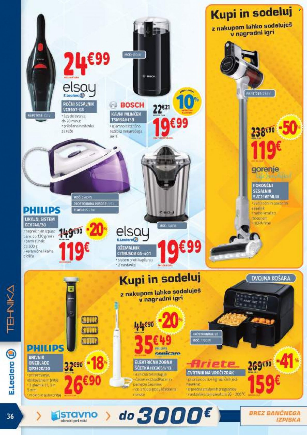 E.Leclerc katalog - 14.9.2022 - 24.9.2022. Stran 36