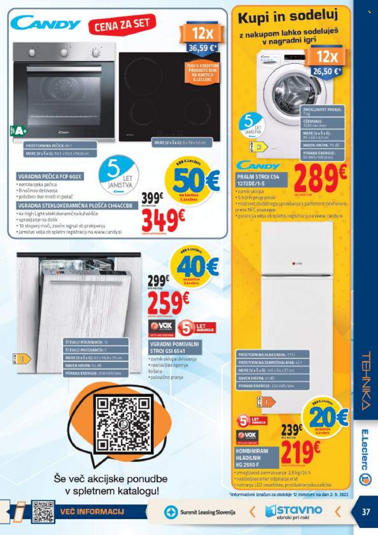 E.Leclerc katalog - 14.9.2022 - 24.9.2022. Stran 37