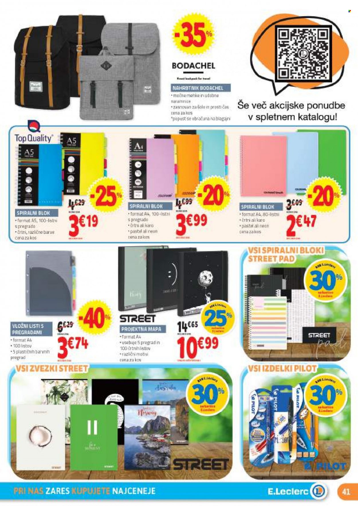 E.Leclerc katalog - 14.9.2022 - 24.9.2022. Stran 41