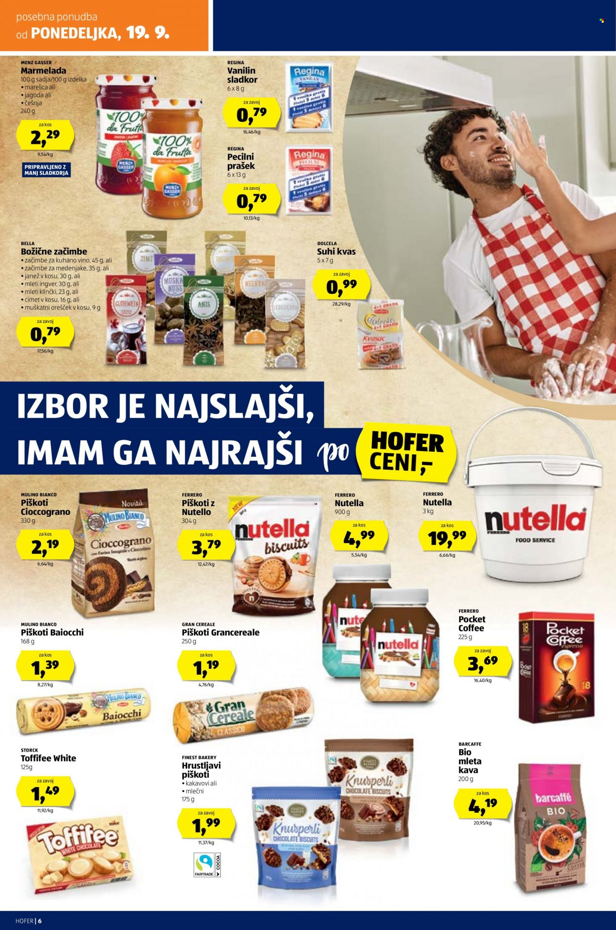 Hofer katalog - 16.9.2022 - 24.9.2022. Stran 6