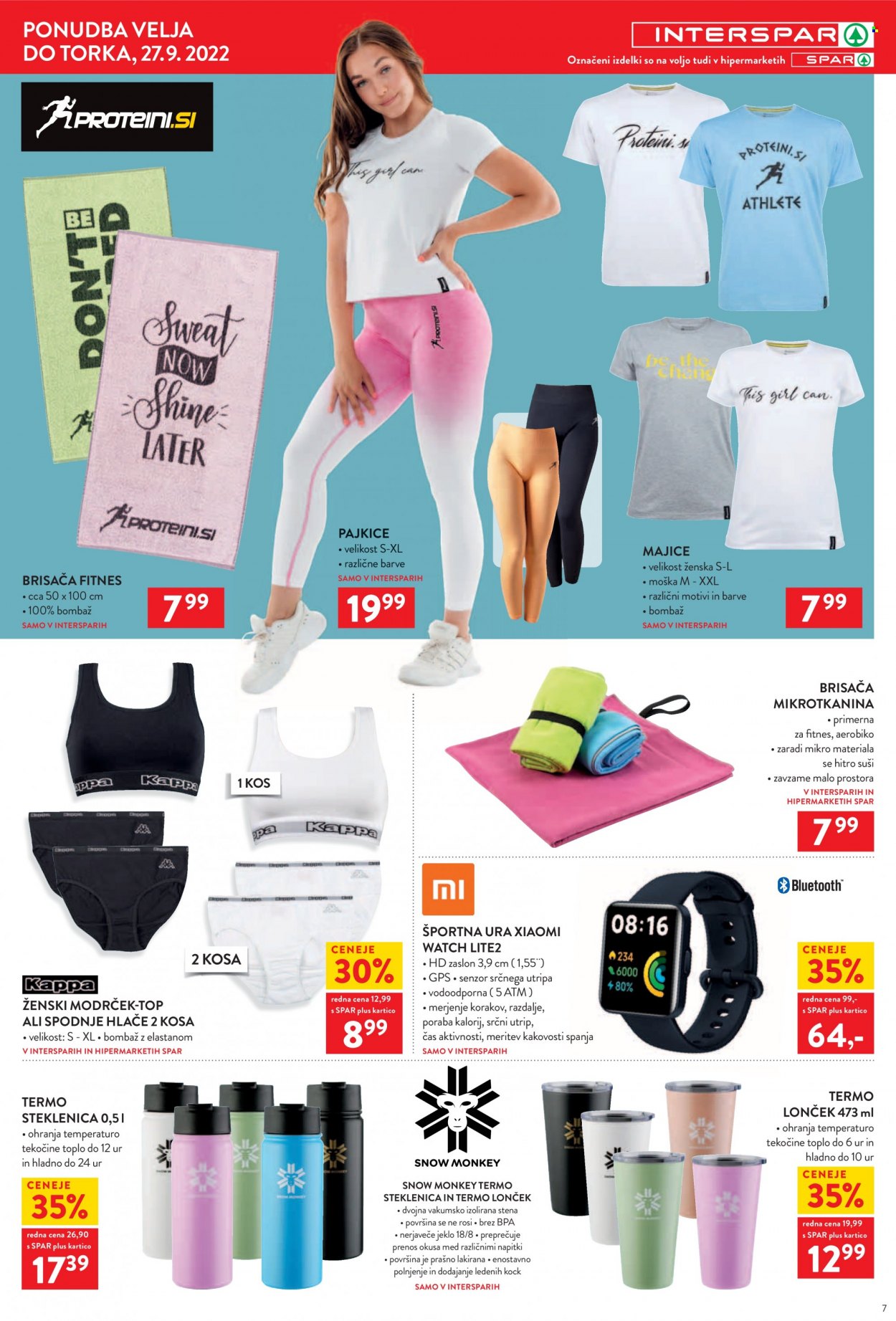 INTERSPAR katalog - 14.9.2022 - 27.9.2022. Stran 7