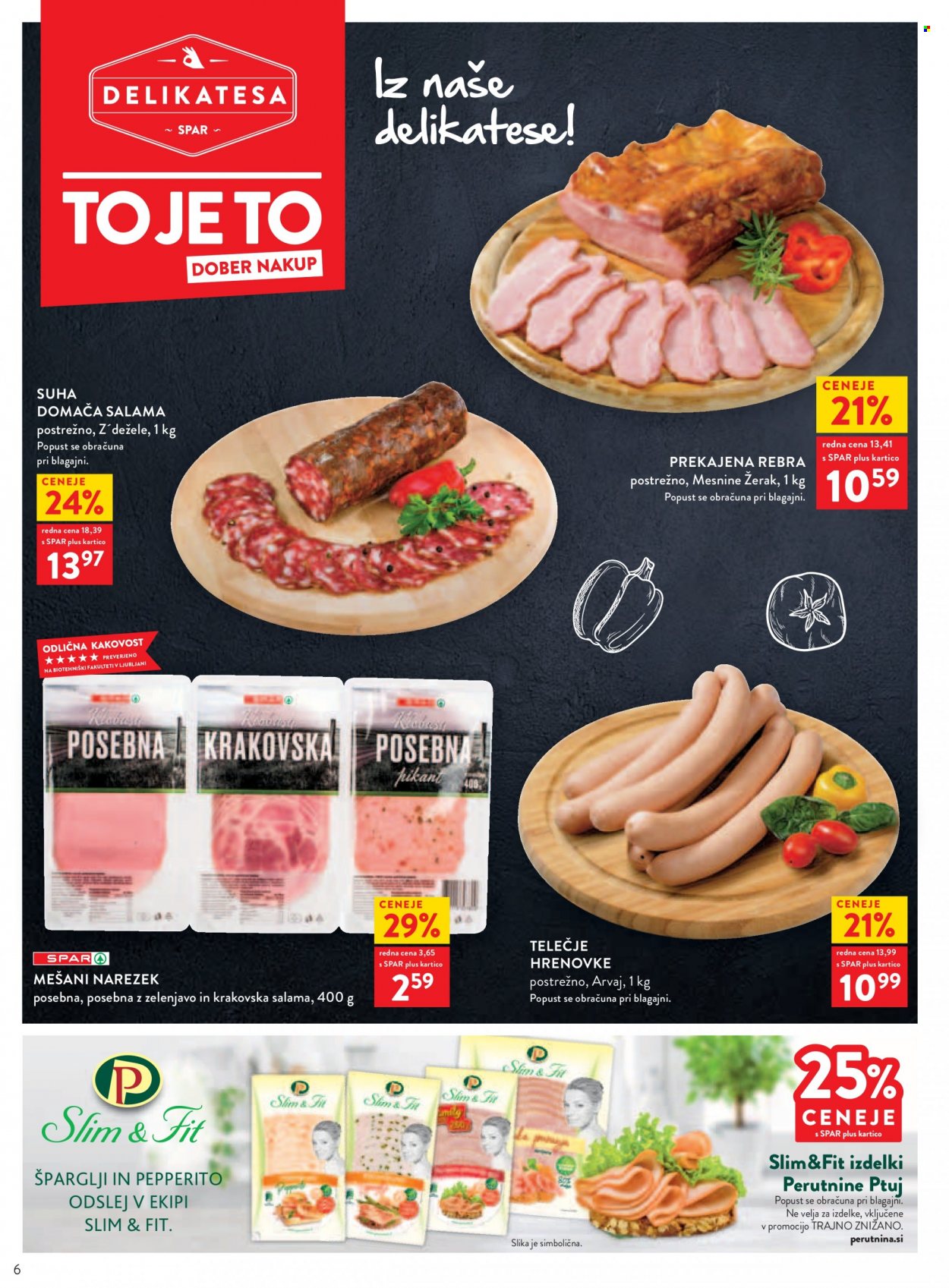 SPAR katalog - 21.9.2022 - 4.10.2022. Stran 6