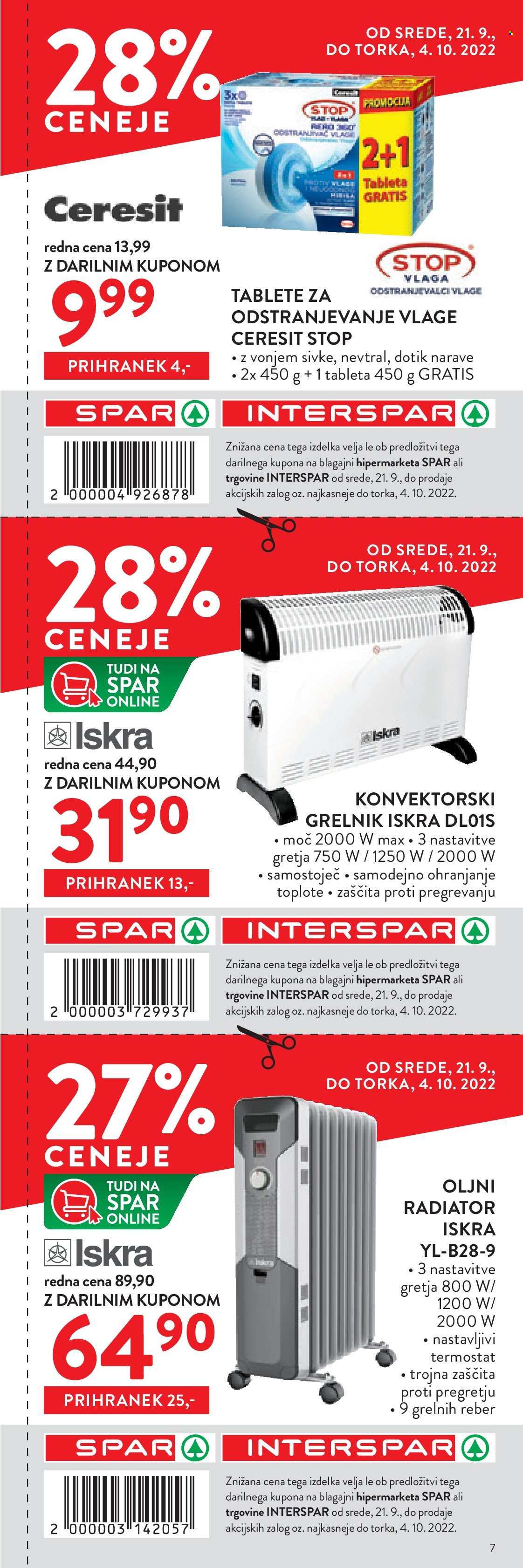SPAR katalog - 21.9.2022 - 4.10.2022. Stran 7