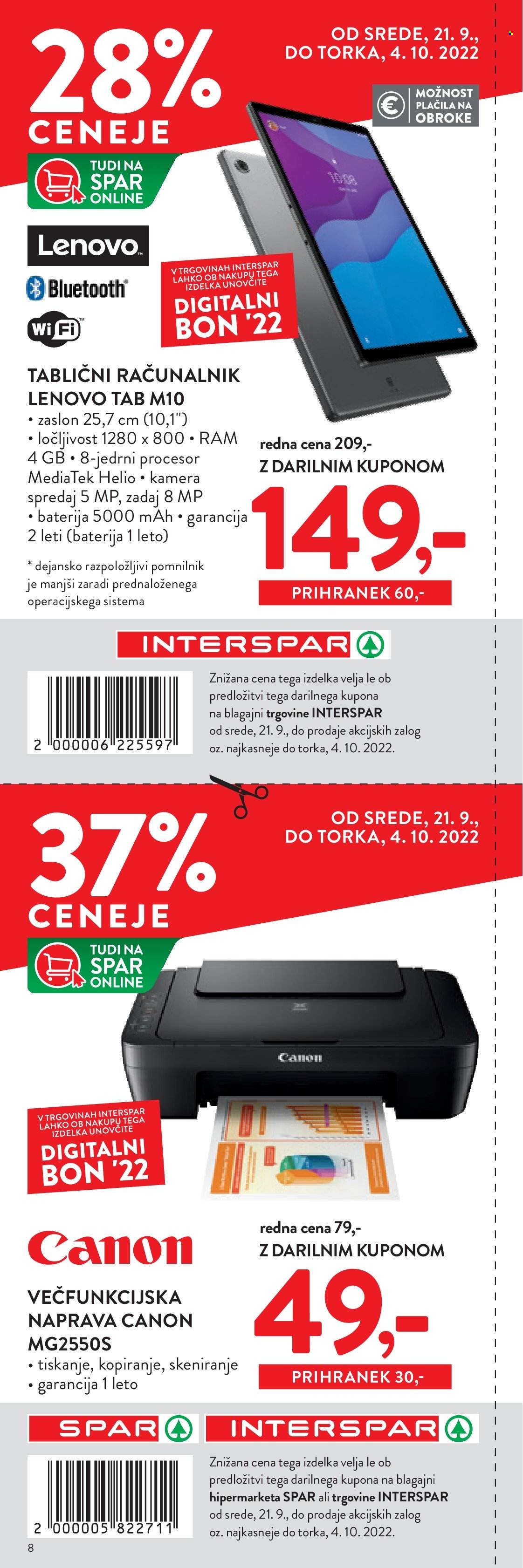 SPAR katalog - 21.9.2022 - 4.10.2022. Stran 8