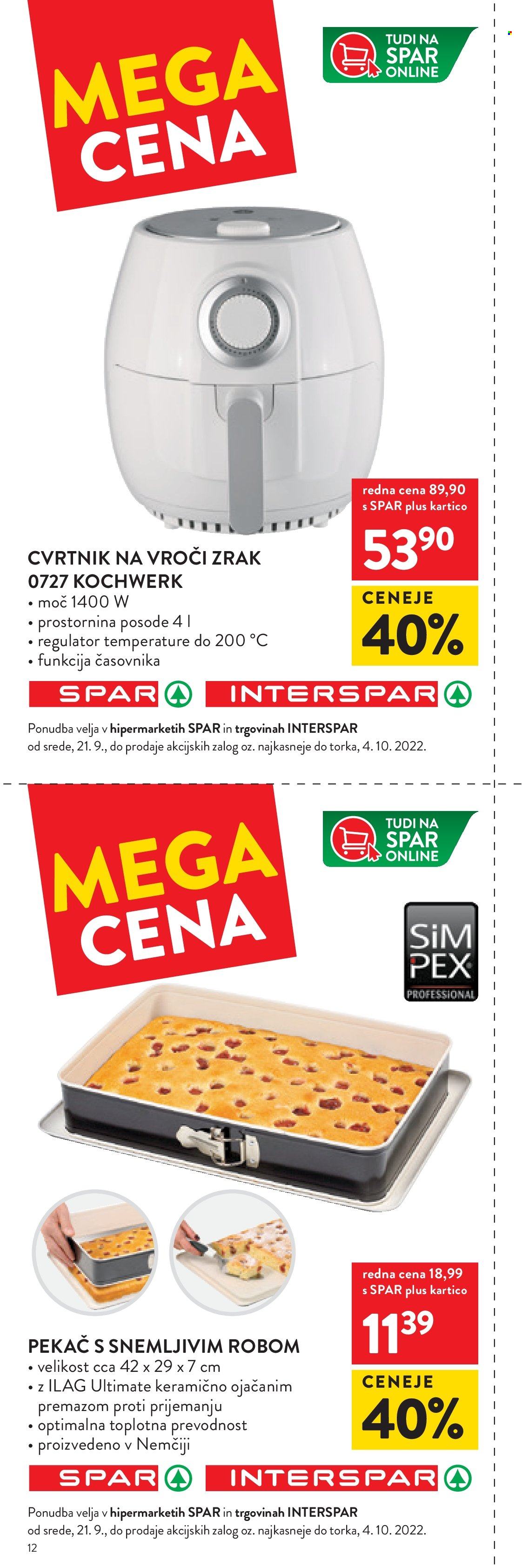 SPAR katalog - 21.9.2022 - 4.10.2022. Stran 12