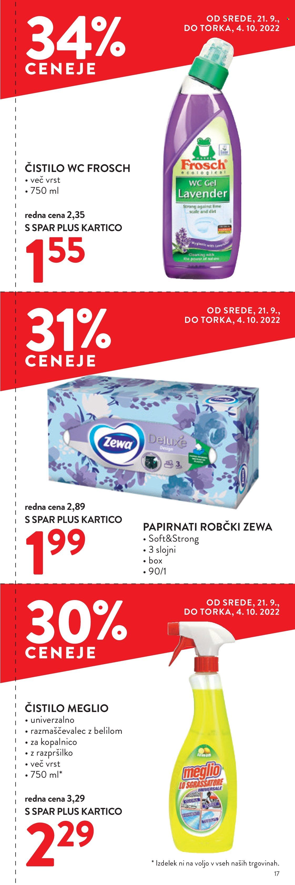 SPAR katalog - 21.9.2022 - 4.10.2022. Stran 17