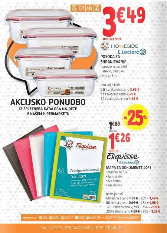 E.Leclerc katalog - 14.9.2022 - 24.9.2022. Stran 4