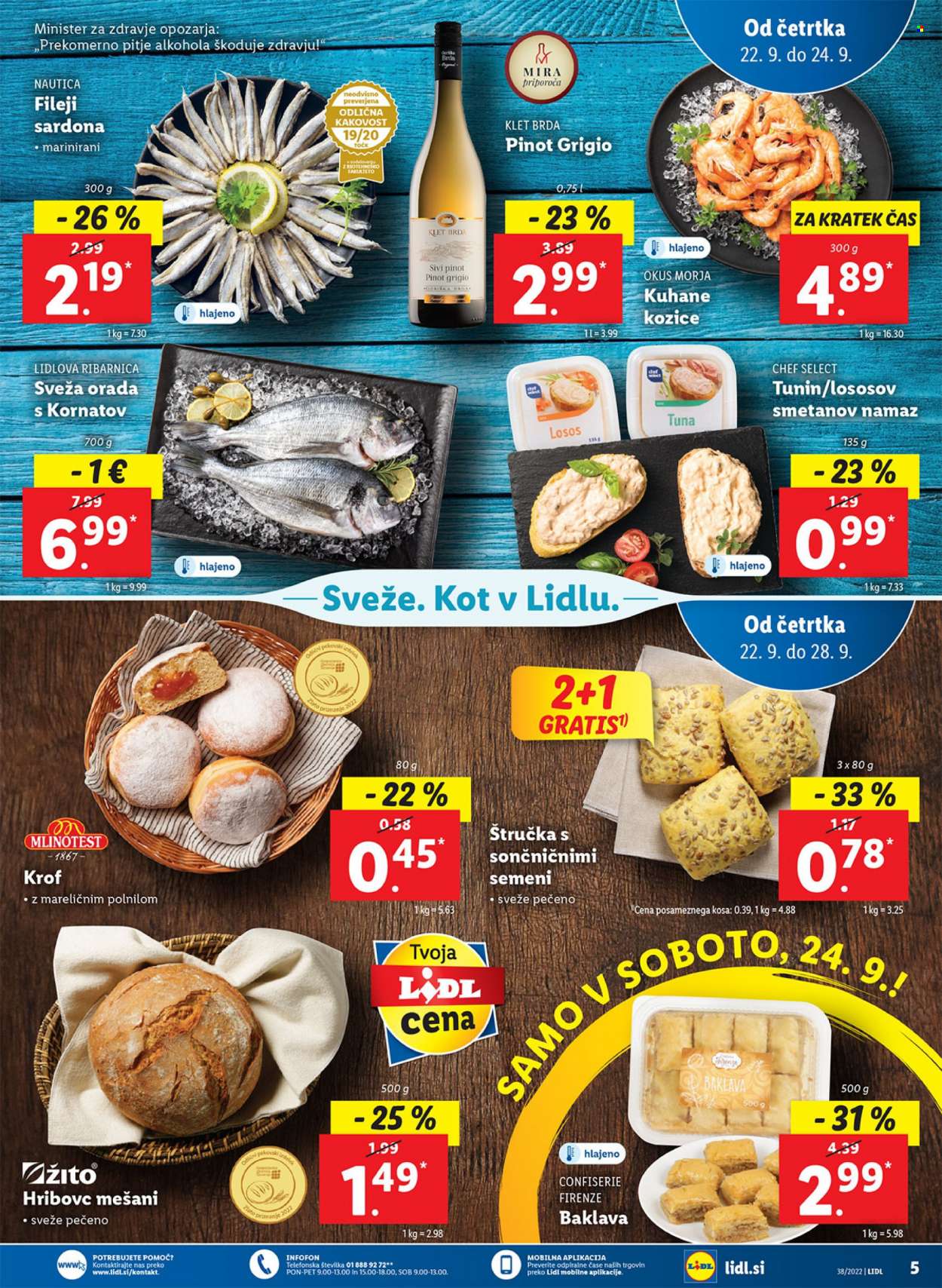 Lidl katalog - 22.9.2022 - 2.10.2022. Stran 9