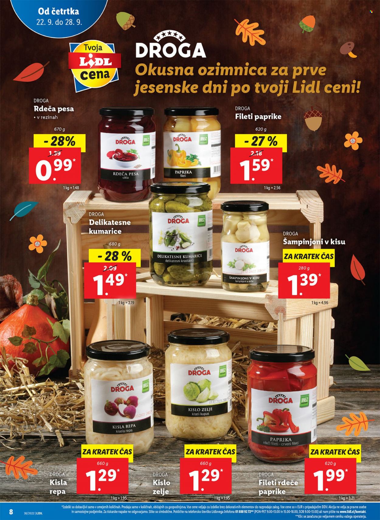 Lidl katalog - 22.9.2022 - 2.10.2022. Stran 12