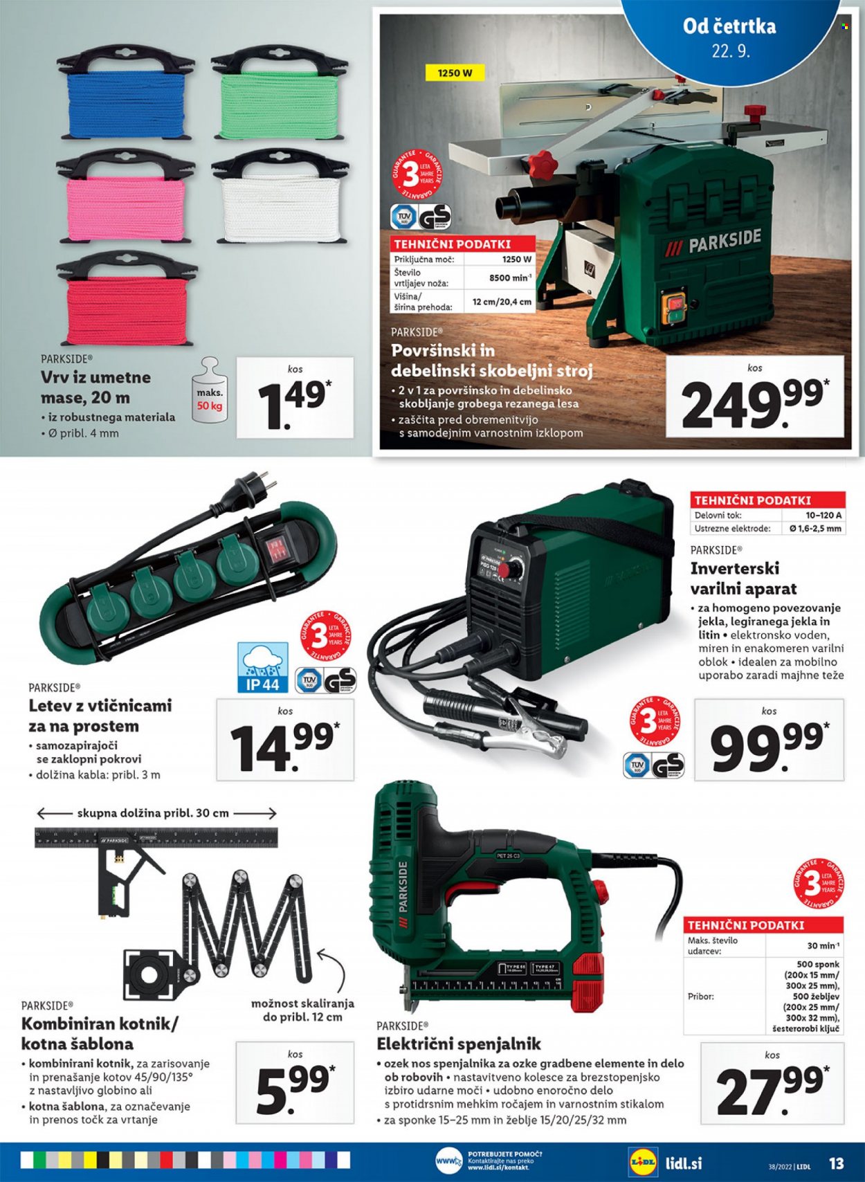 Lidl katalog - 22.9.2022 - 2.10.2022. Stran 17