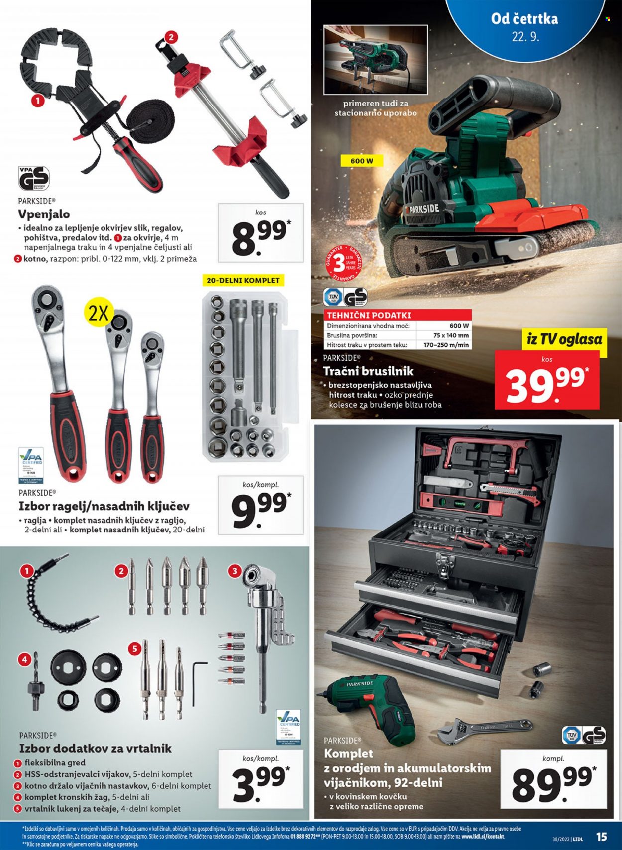Lidl katalog - 22.9.2022 - 2.10.2022. Stran 19