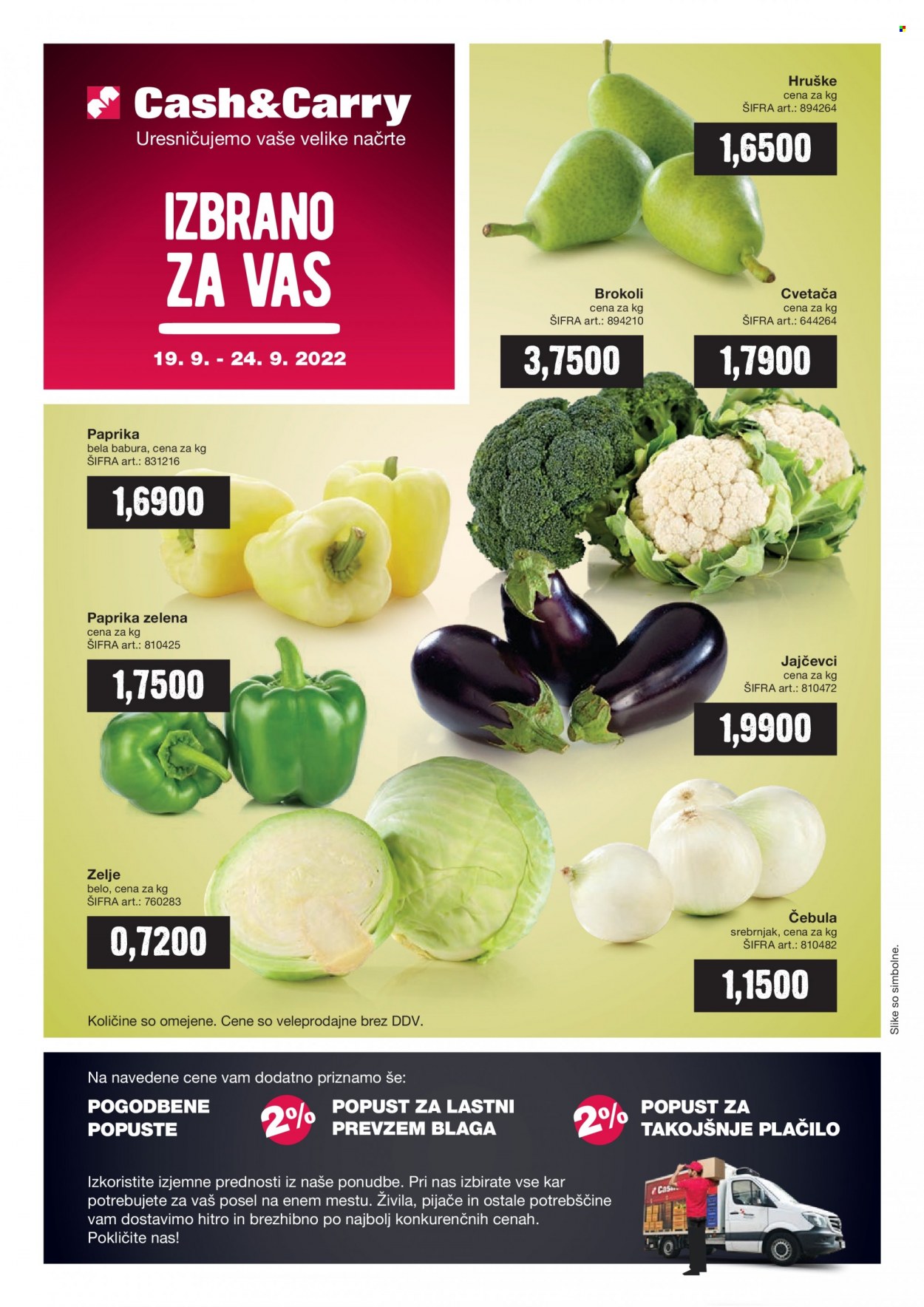 Mercator Cash & Carry katalog - 19.9.2022 - 24.9.2022. Stran 1
