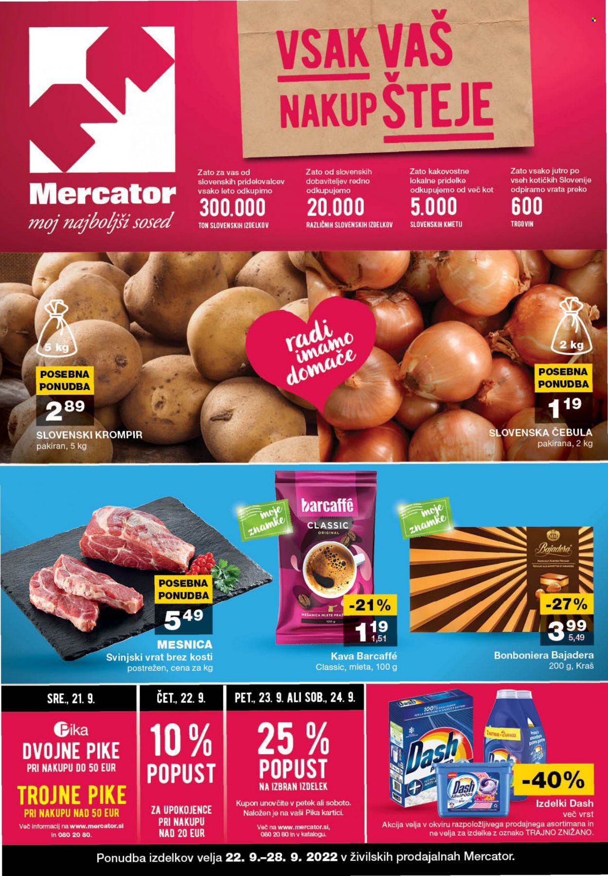 Mercator katalog - 22.9.2022 - 28.9.2022. Stran 1