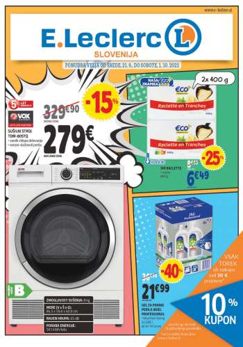E.Leclerc katalog - 21.09.2022 - 01.10.2022.