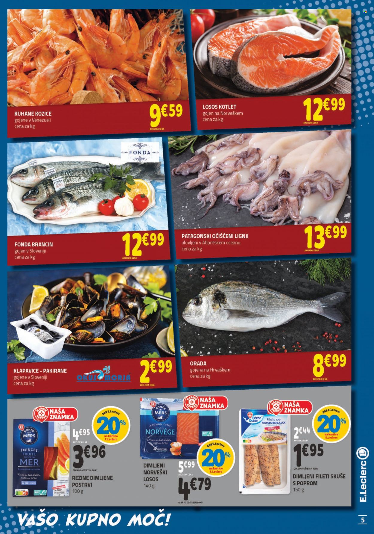 E.Leclerc katalog - 21.9.2022 - 1.10.2022. Stran 5
