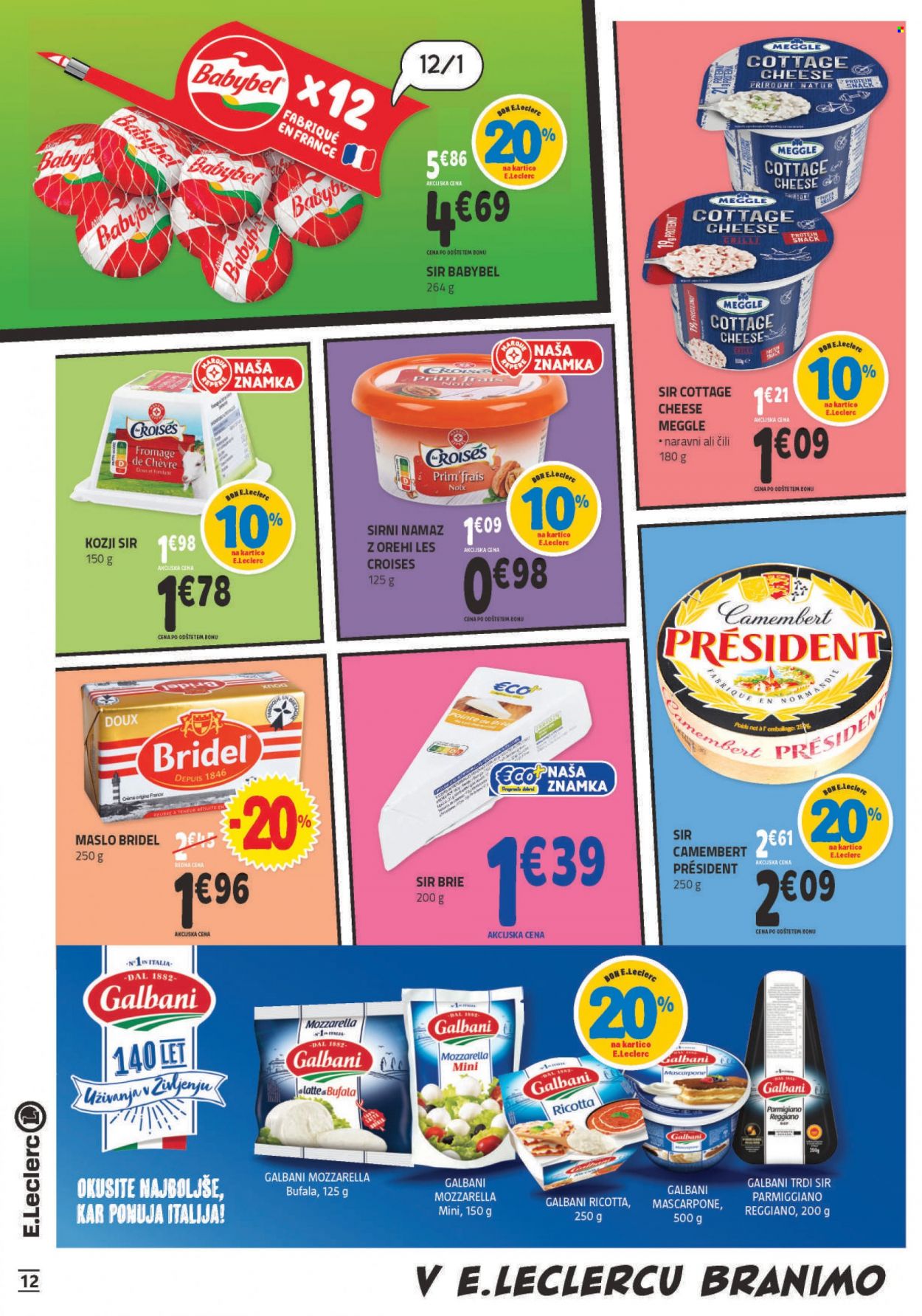 E.Leclerc katalog - 21.9.2022 - 1.10.2022. Stran 12