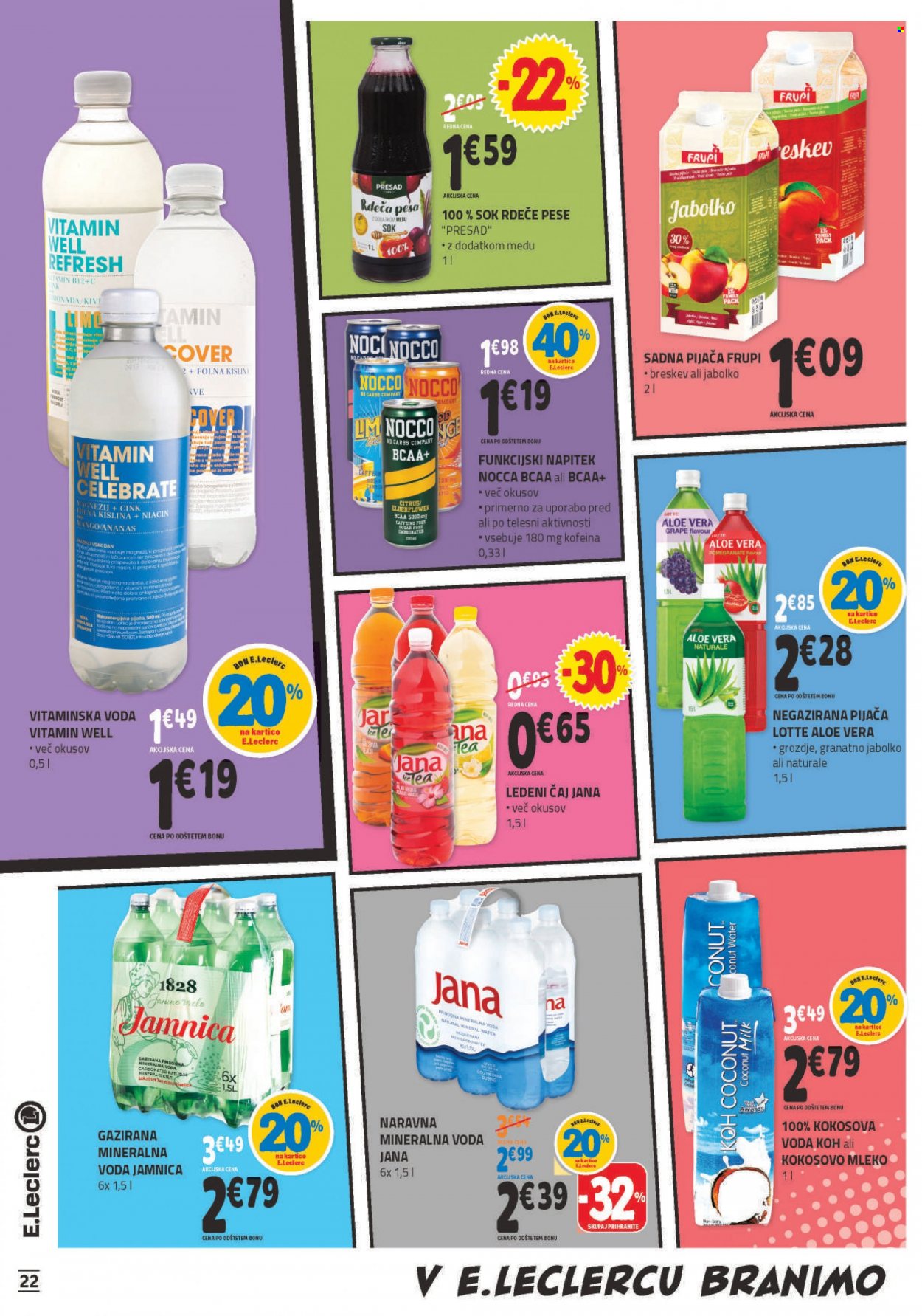 E.Leclerc katalog - 21.9.2022 - 1.10.2022. Stran 22