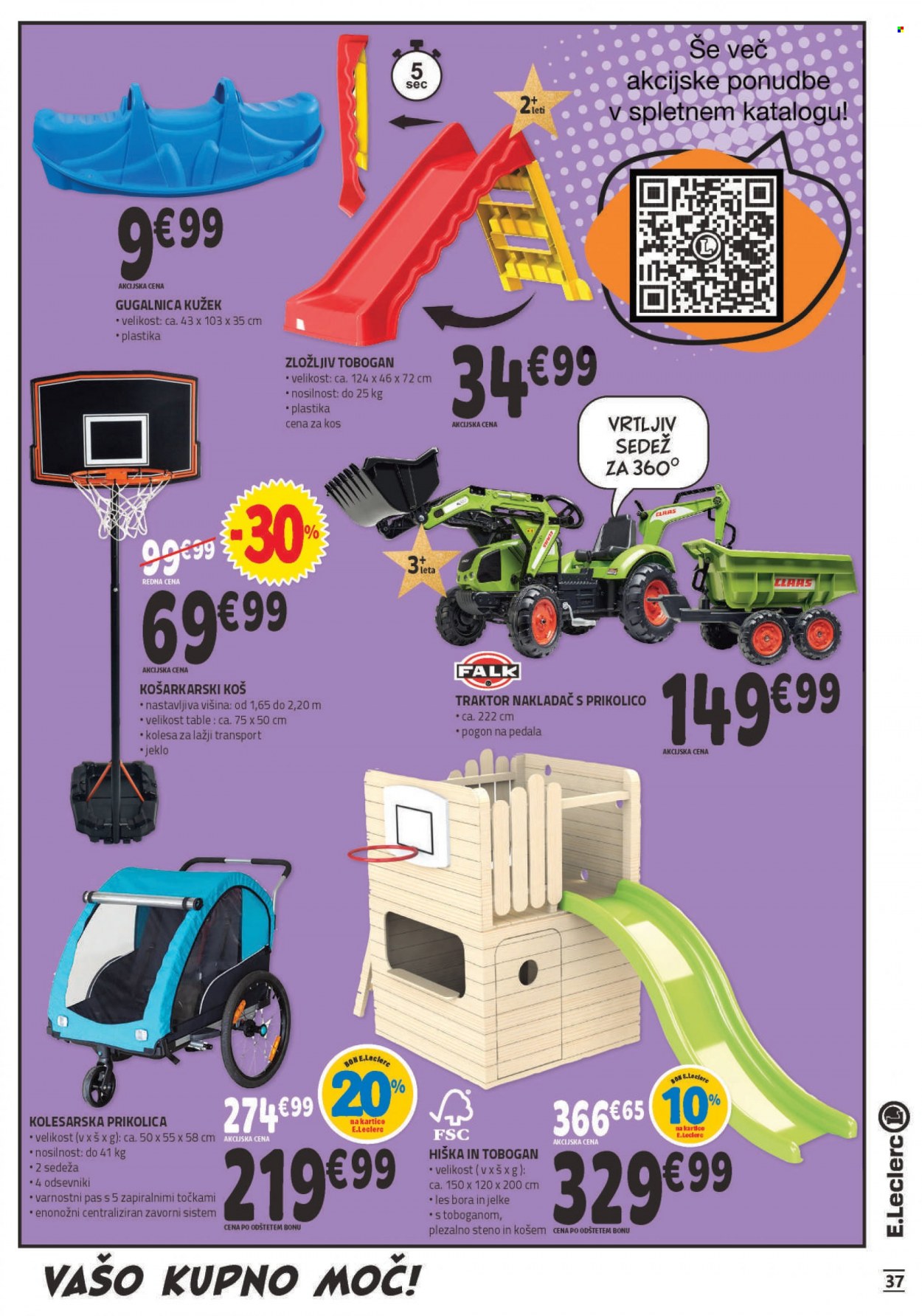 E.Leclerc katalog - 21.9.2022 - 1.10.2022. Stran 37