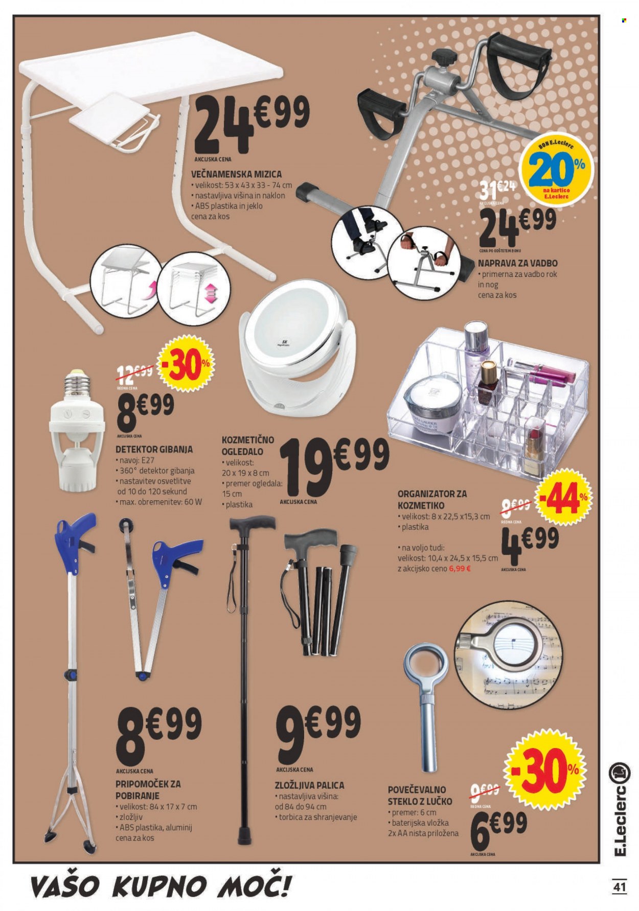 E.Leclerc katalog - 21.9.2022 - 1.10.2022. Stran 41