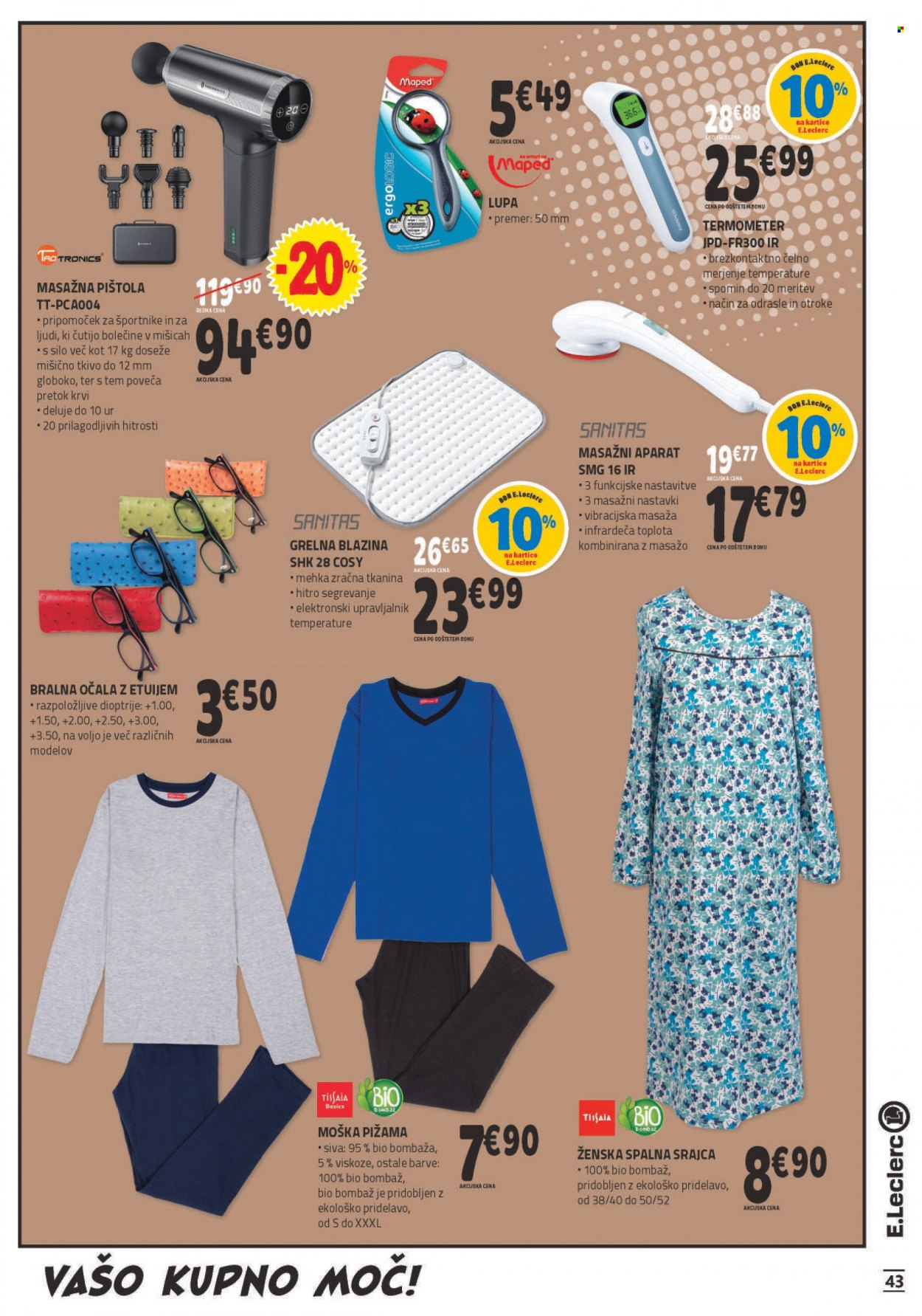 E.Leclerc katalog - 21.9.2022 - 1.10.2022. Stran 43