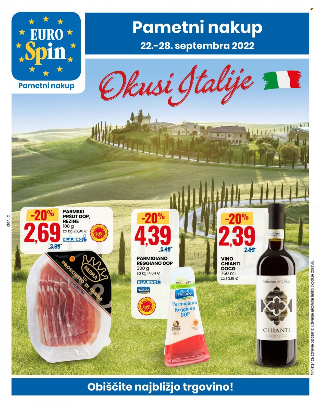 EuroSpin katalog - 22.9.2022 - 28.9.2022. Stran 1