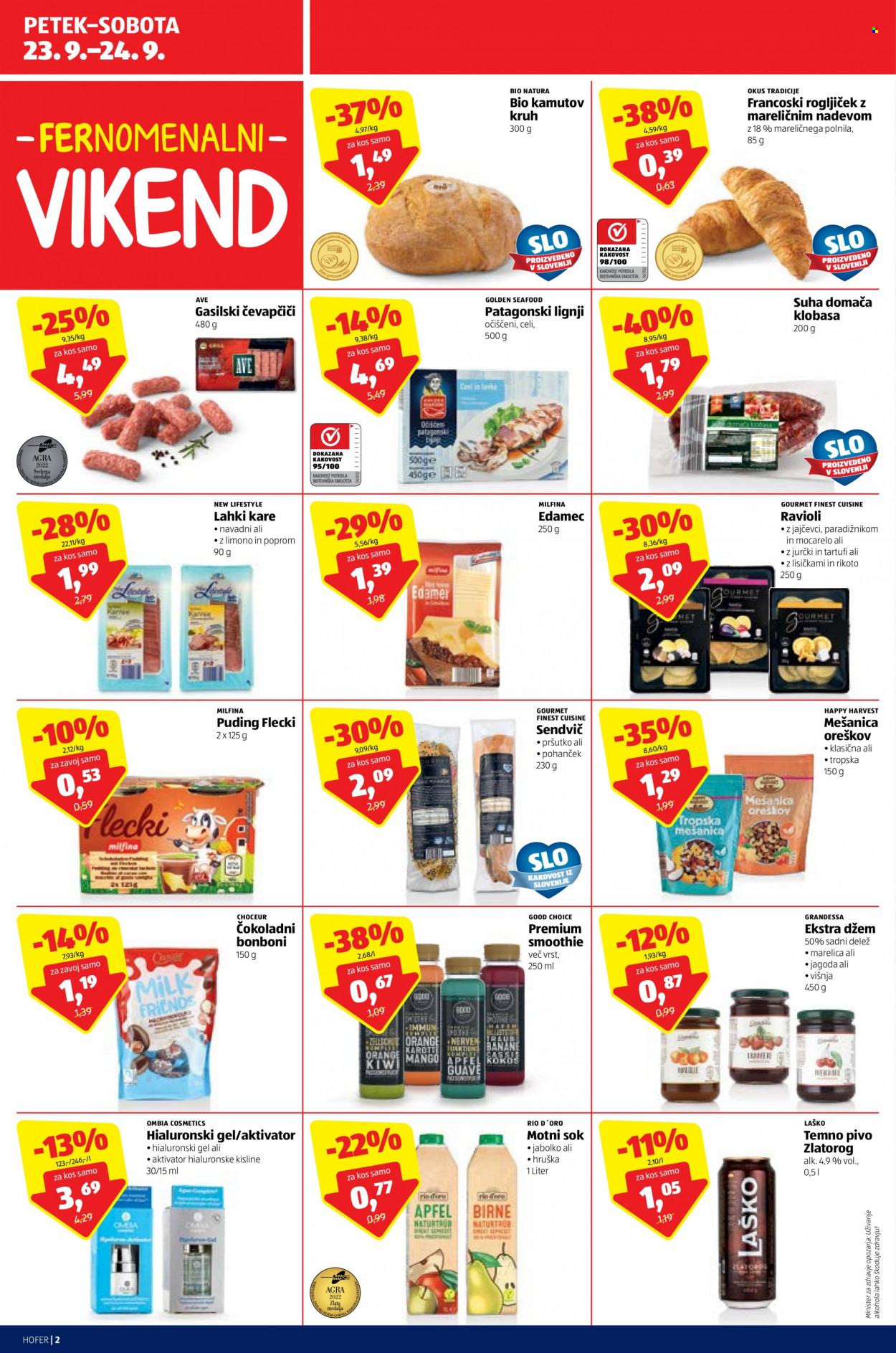 Hofer katalog - 23.9.2022 - 1.10.2022. Stran 2