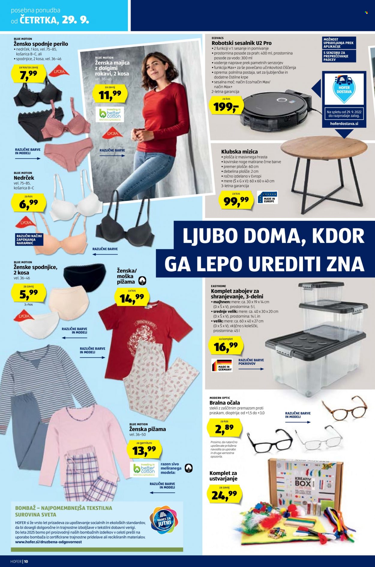 Hofer katalog - 23.9.2022 - 1.10.2022. Stran 10