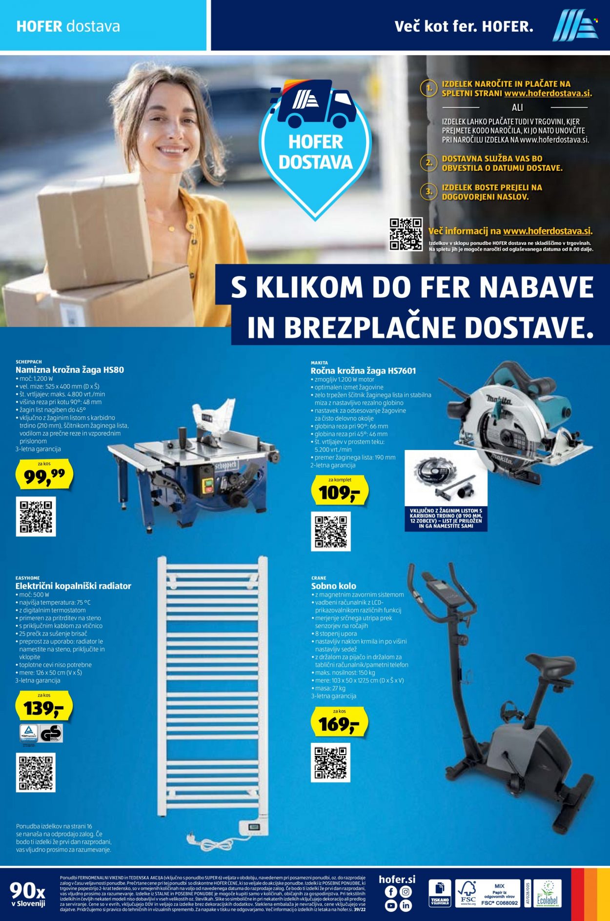 Hofer katalog - 23.9.2022 - 1.10.2022. Stran 16