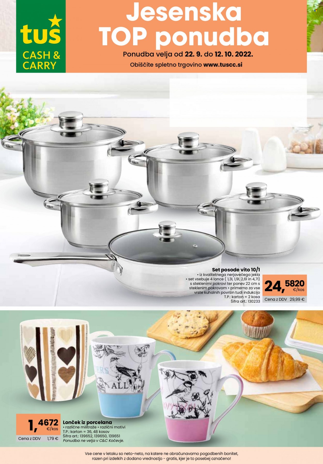 Tuš katalog - 22.9.2022 - 12.10.2022. Stran 1
