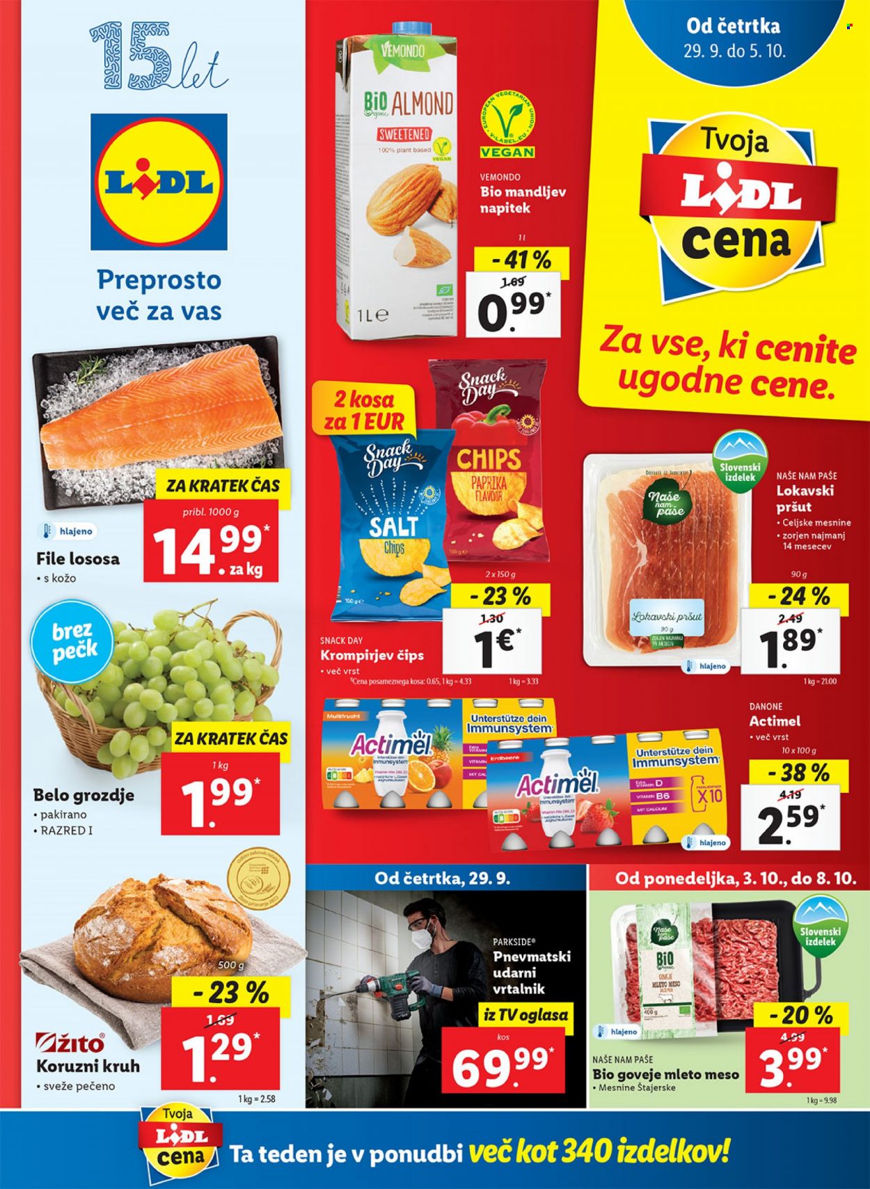 Lidl katalog - 29.9.2022 - 9.10.2022. Stran 1