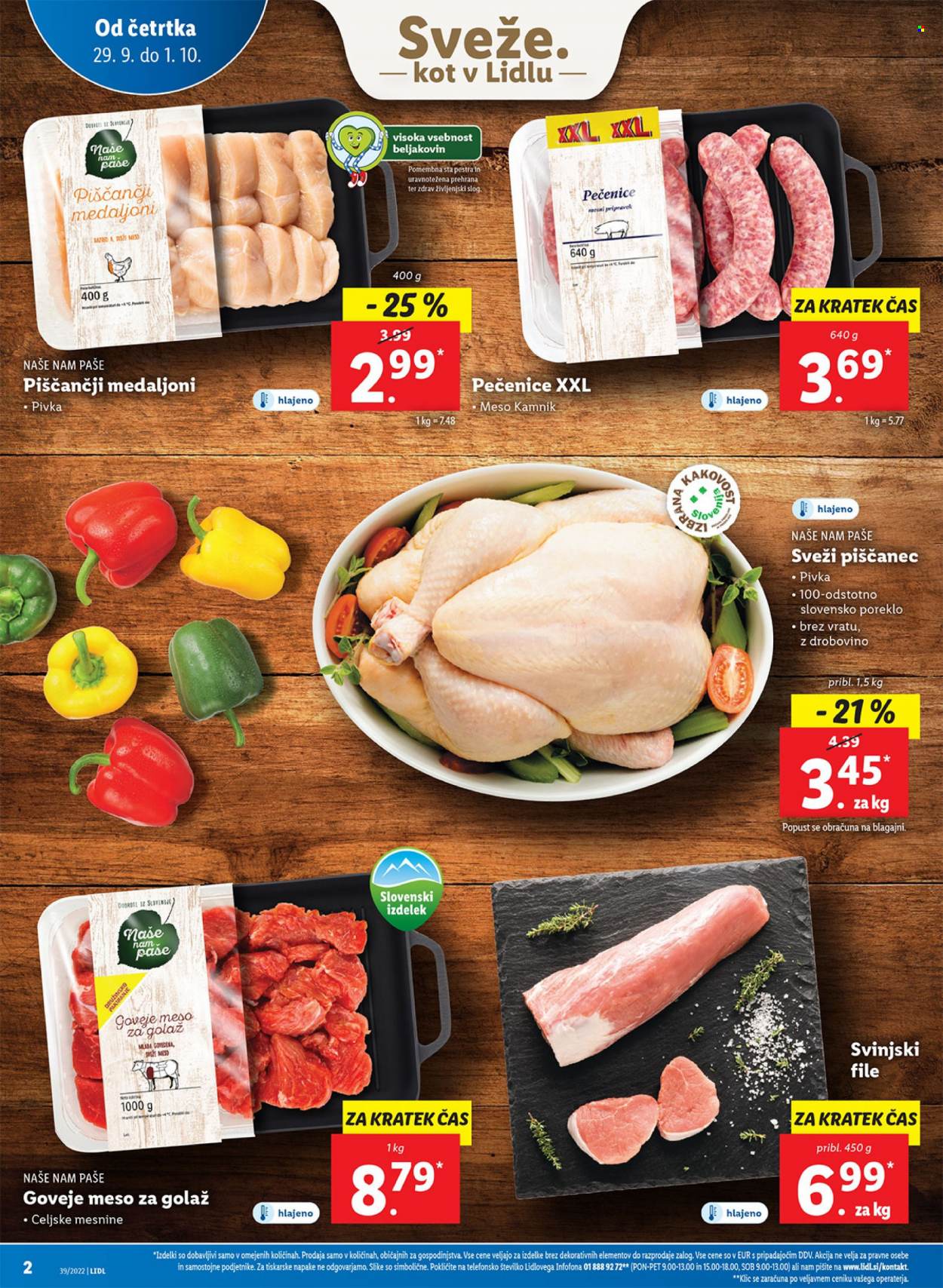 Lidl katalog - 29.9.2022 - 9.10.2022. Stran 4
