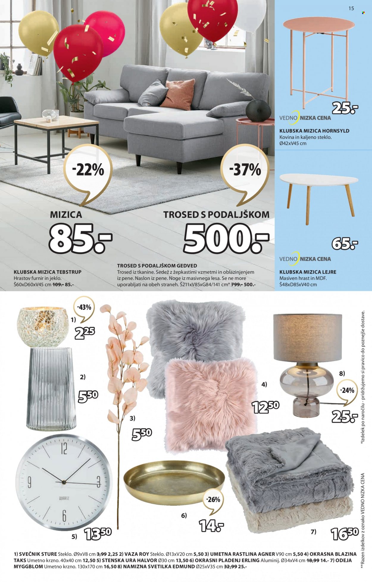 JYSK katalog - 22.9.2022 - 19.10.2022. Stran 15