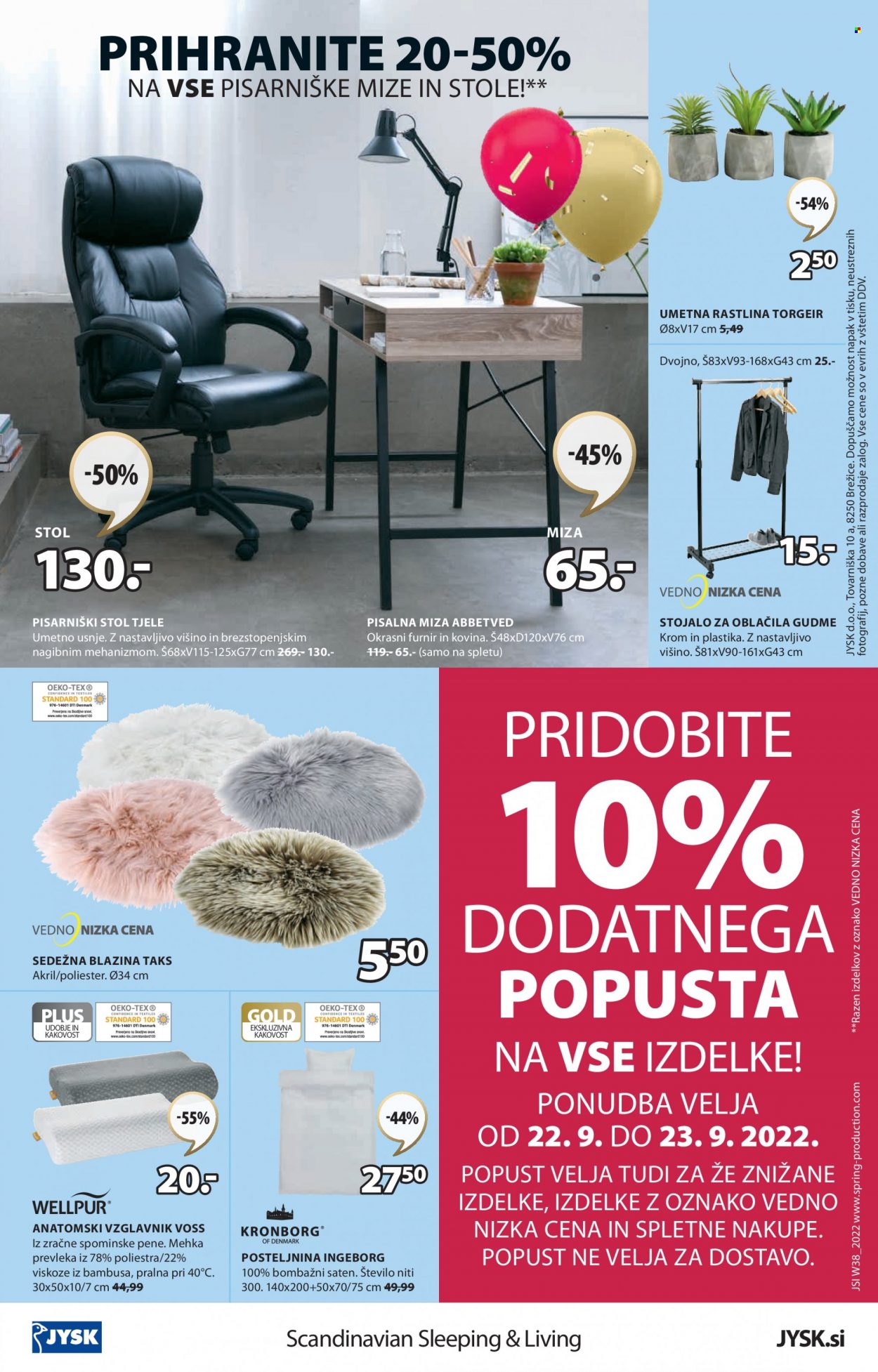 JYSK katalog - 22.9.2022 - 19.10.2022. Stran 24