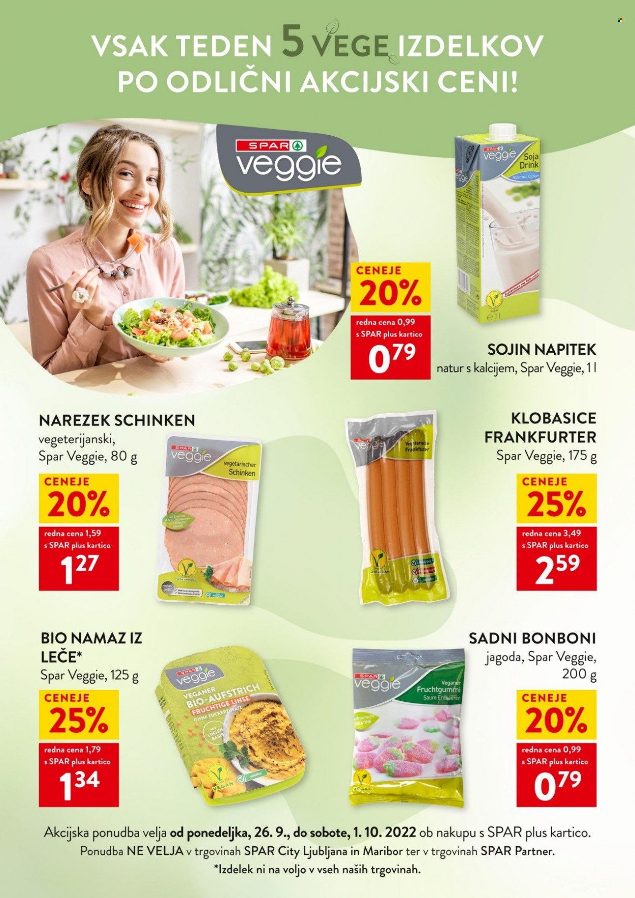 SPAR katalog - 26.9.2022 - 1.10.2022. Stran 1