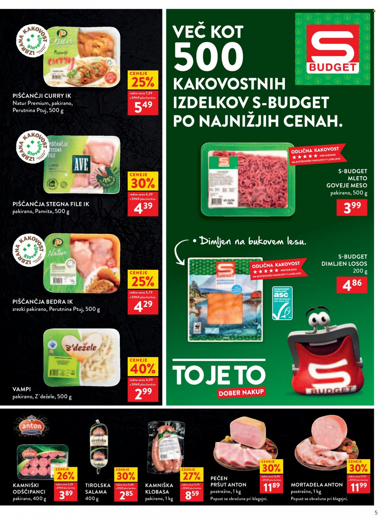 SPAR katalog - 28.9.2022 - 11.10.2022. Stran 5