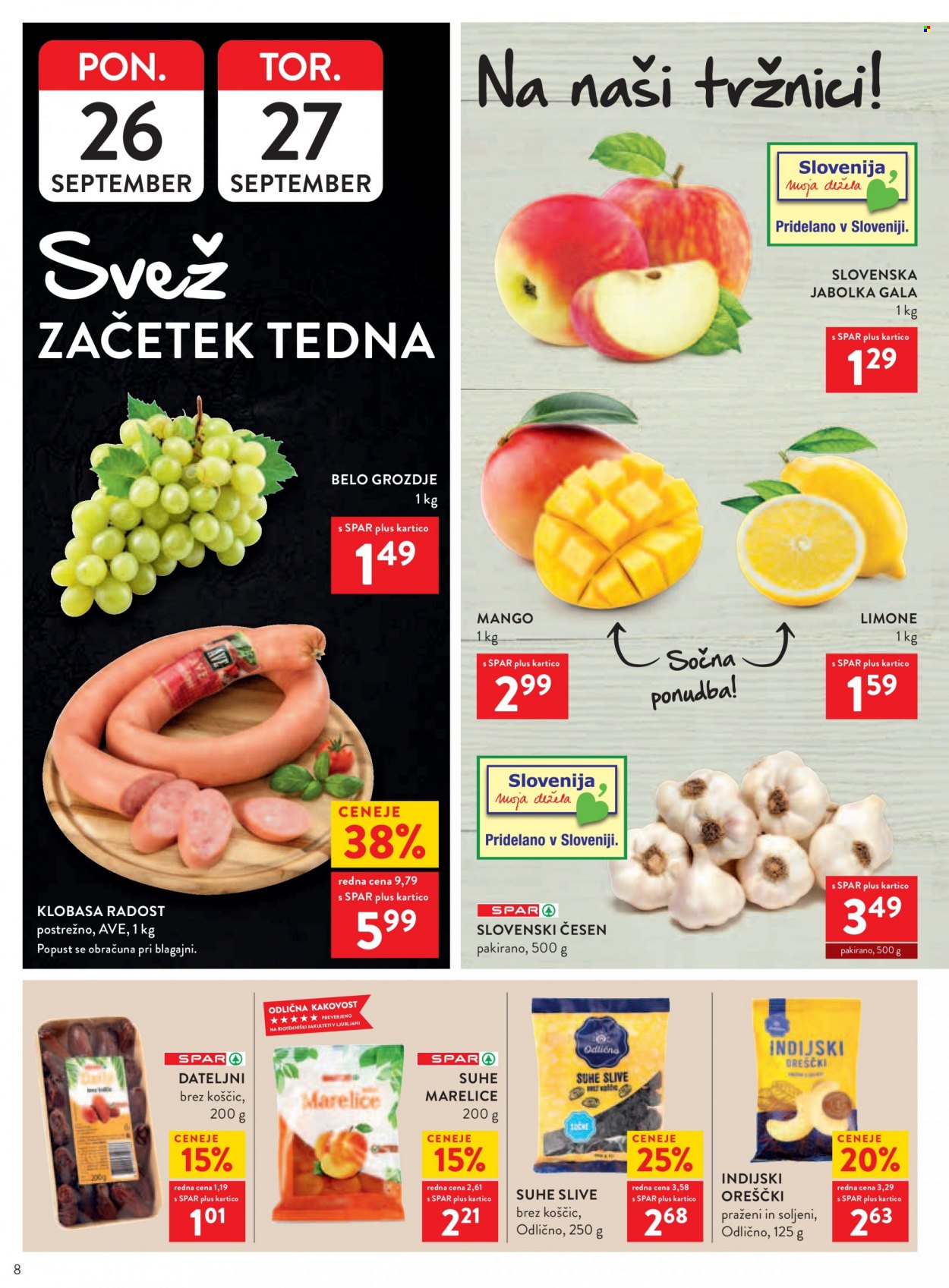 SPAR katalog - 28.9.2022 - 11.10.2022. Stran 8